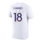 2023-2024 PSG Premium Essentials T-shirt (White) (R Sanches 18)