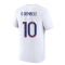 2023-2024 PSG Premium Essentials T-shirt (White) (O Dembele 10)