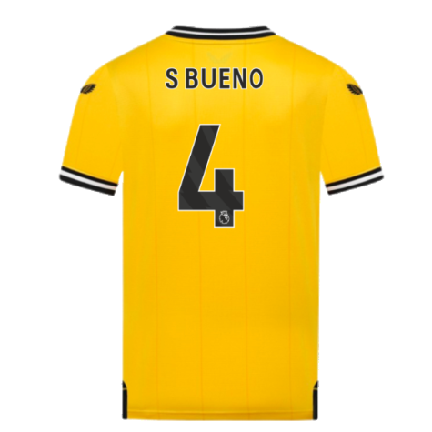 2023-2024 Wolves Home Shirt (Kids) (S Bueno 4)