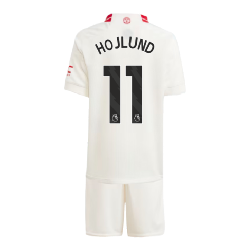 2023-2024 Man Utd Third Mini Kit (Hojlund 11)