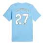 2023-2024 Man City Authentic Home Shirt (Matheus N 27)