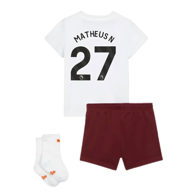 2023-2024 Man City Away Baby Kit (Matheus N 27)