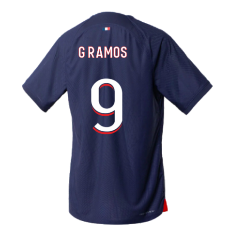 2023-2024 PSG Home Match Authentic Shirt (G Ramos 9)