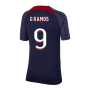 2023-2024 PSG Strike Dri-Fit Training Shirt (Navy) - Kids (G Ramos 9)