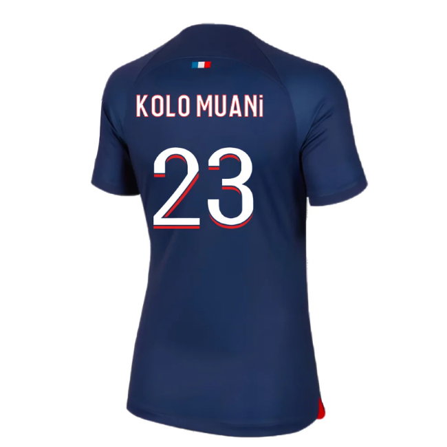2023-2024 PSG Home Shirt (Ladies) (Kolo Muani 23)