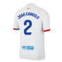 2023-2024 Barcelona Away Authentic Away Shirt (Joao Cancelo 2)