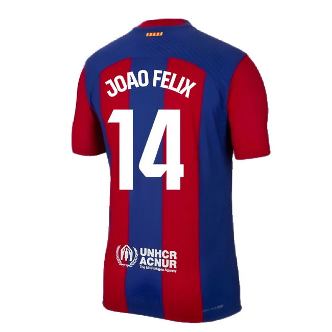 2023-2024 Barcelona Authentic Home Shirt (Joao Felix 14)