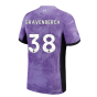 2023-2024 Liverpool Third Authentic Match Shirt (Gravenberch 38)