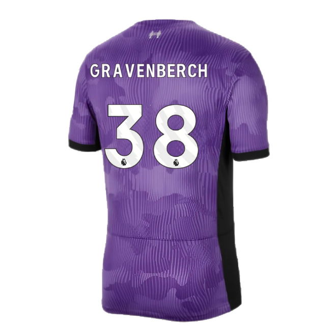 2023-2024 Liverpool Third Shirt (Gravenberch 38)