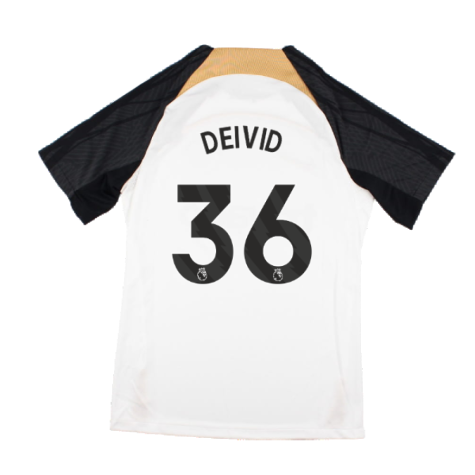 2023-2024 Chelsea Strike Training Shirt (White) (Deivid 36)