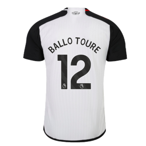 2023-2024 Fulham Home Shirt (Ballo Toure 12)