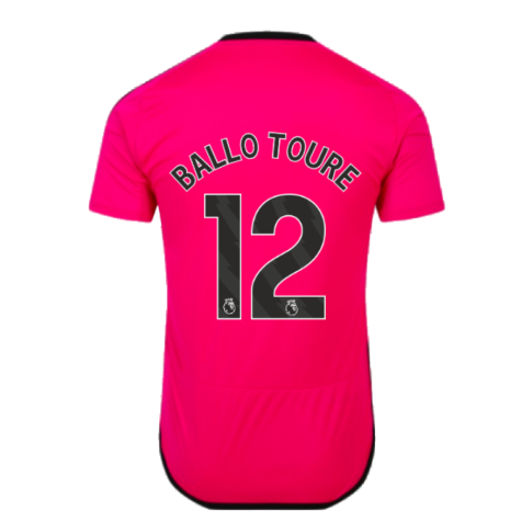 2023-2024 Fulham Away Shirt (Ballo Toure 12)