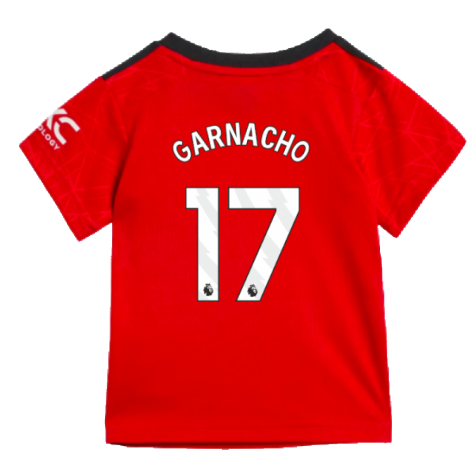 2023-2024 Man Utd Home Baby Kit (Garnacho 17)