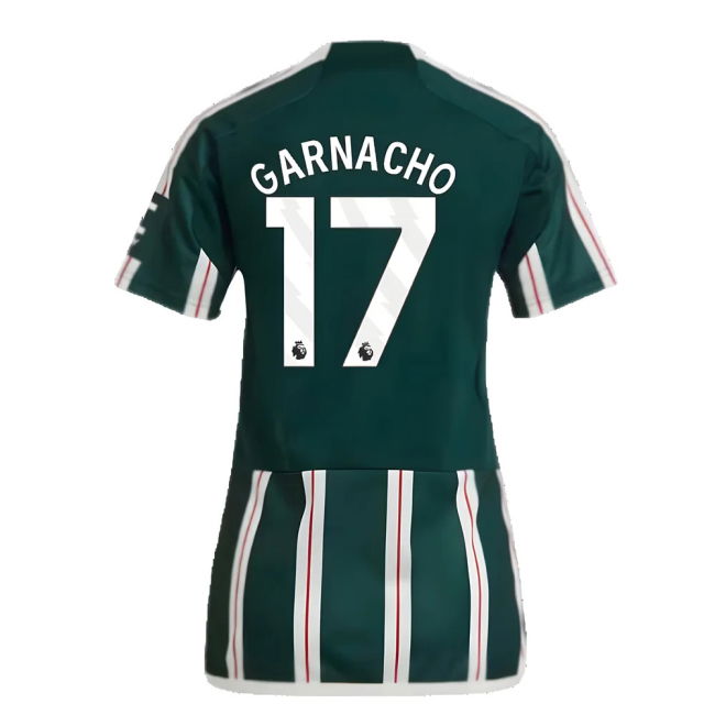 2023-2024 Man Utd Away Shirt (Ladies) (Garnacho 17)