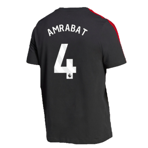 2023-2024 Man Utd DNA Tee (Black) (Amrabat 4)