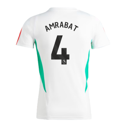 2023-2024 Man Utd Training Jersey (White) - Ladies (Amrabat 4)