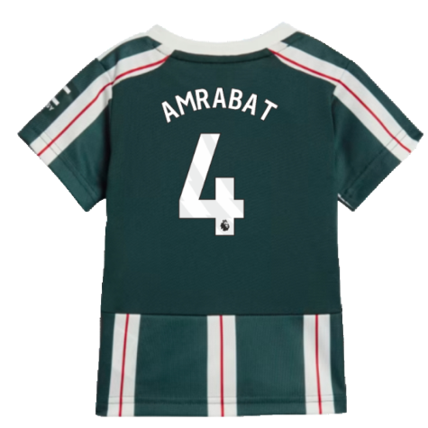 2023-2024 Man Utd Away Baby Kit (Amrabat 4)