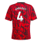 2023-2024 Man Utd Pre-Match Shirt (Red) - Kids (Amrabat 4)