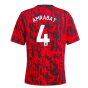 2023-2024 Man Utd Pre-Match Shirt (Red) - Kids (Amrabat 4)