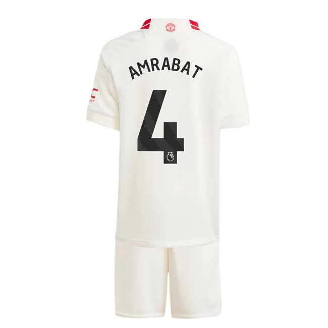 2023-2024 Man Utd Third Mini Kit (Amrabat 4)
