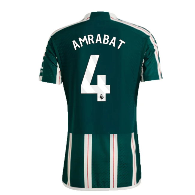 2023-2024 Man Utd Authentic Away Shirt (Amrabat 4)
