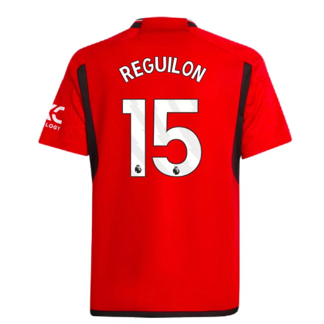2023-2024 Man Utd Home Shirt (Kids) (Reguilon 15)