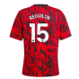 2023-2024 Man Utd Pre-Match Shirt (Red) - Kids (Reguilon 15)
