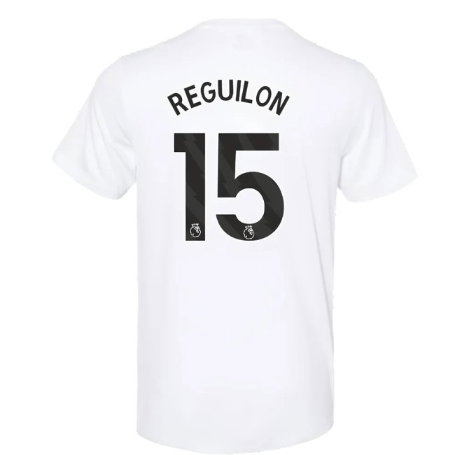 2023-2024 Man Utd Training Tee (White) (Reguilon 15)