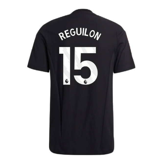 2023-2024 Man Utd Training Tee (Black) (Reguilon 15)