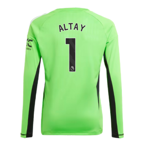 2023-2024 Man Utd Home Goalkeeper Shirt (Solar Green) - Kids (Altay 1)