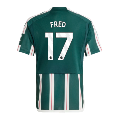 2023-2024 Man Utd Away Shirt (Kids) (Fred 17)