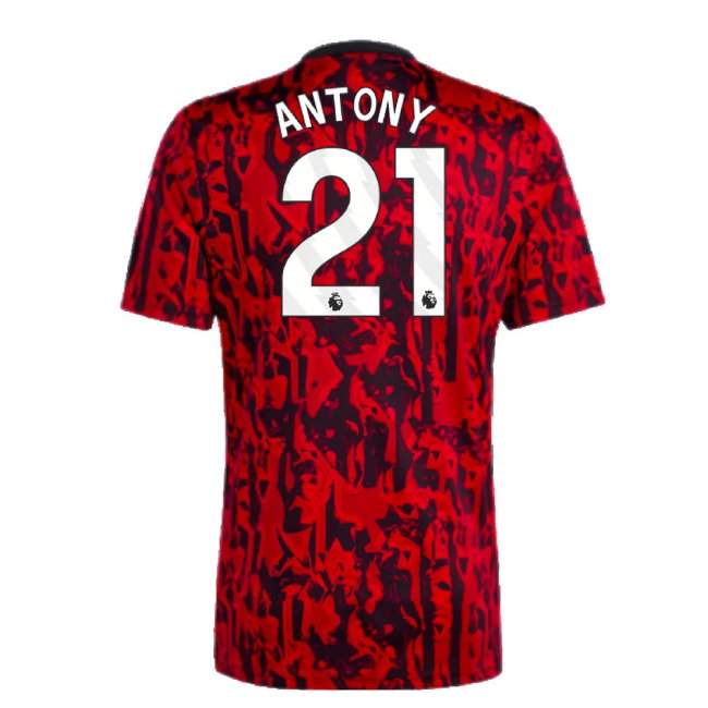 2023-2024 Man Utd Pre-Match Shirt (Red) (Antony 21)