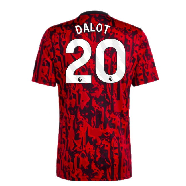 2023-2024 Man Utd Pre-Match Shirt (Red) (Dalot 20)