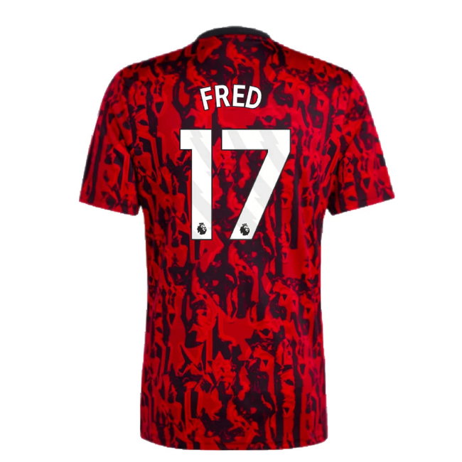 2023-2024 Man Utd Pre-Match Shirt (Red) (Fred 17)