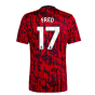 2023-2024 Man Utd Pre-Match Shirt (Red) (Fred 17)
