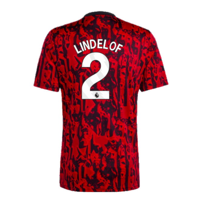 2023-2024 Man Utd Pre-Match Shirt (Red) (Lindelof 2)