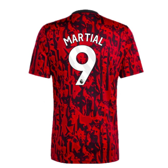 2023-2024 Man Utd Pre-Match Shirt (Red) (Martial 9)