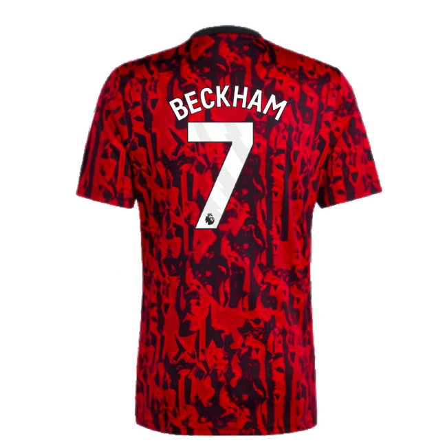 2023-2024 Man Utd Pre-Match Shirt (Red) (Beckham 7)