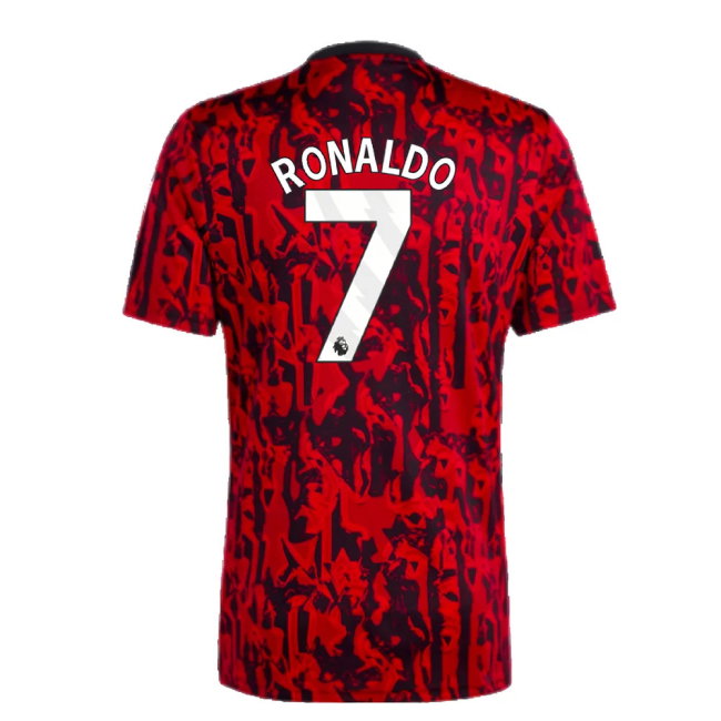 2023-2024 Man Utd Pre-Match Shirt (Red) (Ronaldo 7)