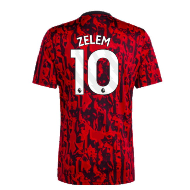 2023-2024 Man Utd Pre-Match Shirt (Red) (Zelem 10)