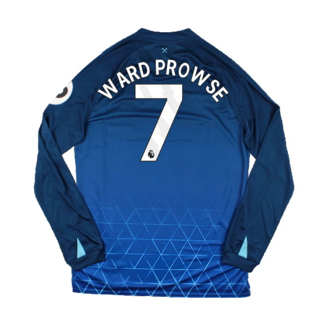 2023-2024 West Ham Long Sleeve Third Shirt (Ward Prowse 7)