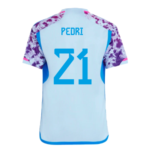 2023-2024 Spain Away Shirt (Kids) (Pedri 21)