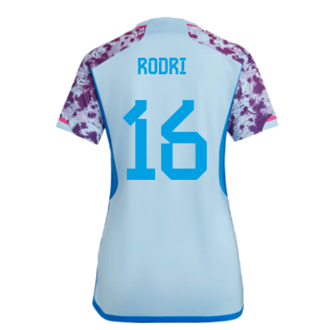2023-2024 Spain Away Shirt (Ladies) (Rodri 16)