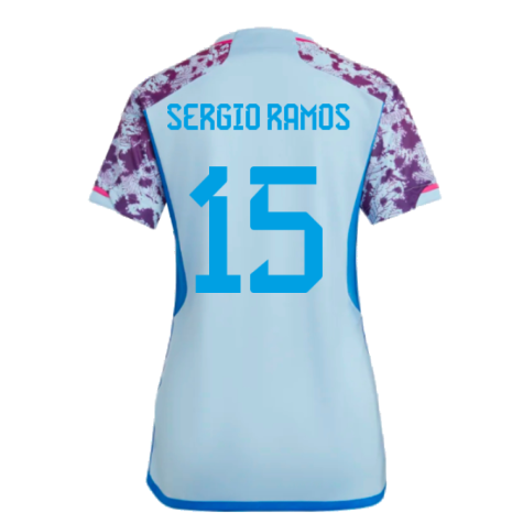 2023-2024 Spain Away Shirt (Ladies) (Sergio Ramos 15)