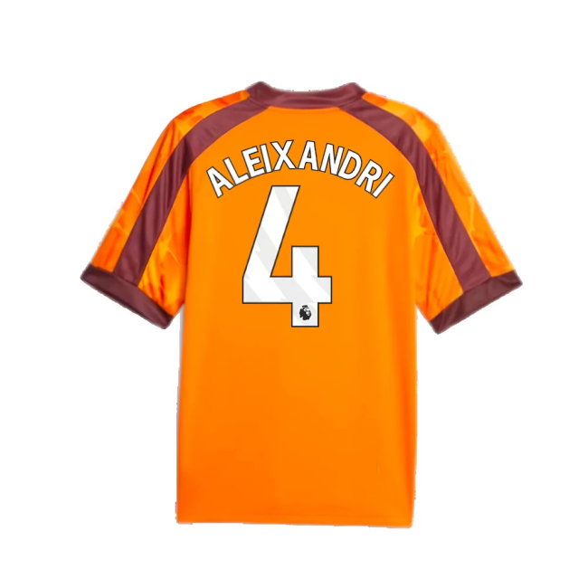 2023-2024 Manchester City eSports Jersey (Orange) (Aleixandri 4)