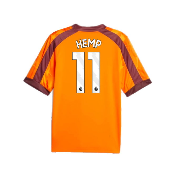 2023-2024 Manchester City eSports Jersey (Orange) (Hemp 11)