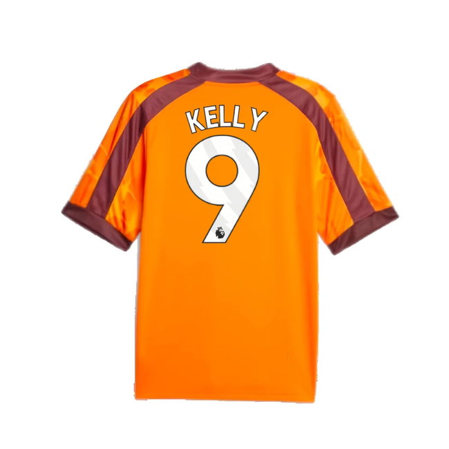 2023-2024 Manchester City eSports Jersey (Orange) (Kelly 9)