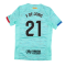 2023-2024 Barcelona Third Shirt (Kids) (F De Jong 21)