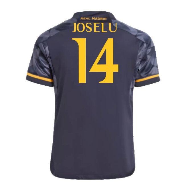 2023-2024 Real Madrid Away Mini Kit (Joselu 14)