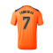 2023-2024 Rangers Players Third Match Day Tee (Orange) (Fabio Silva 7)